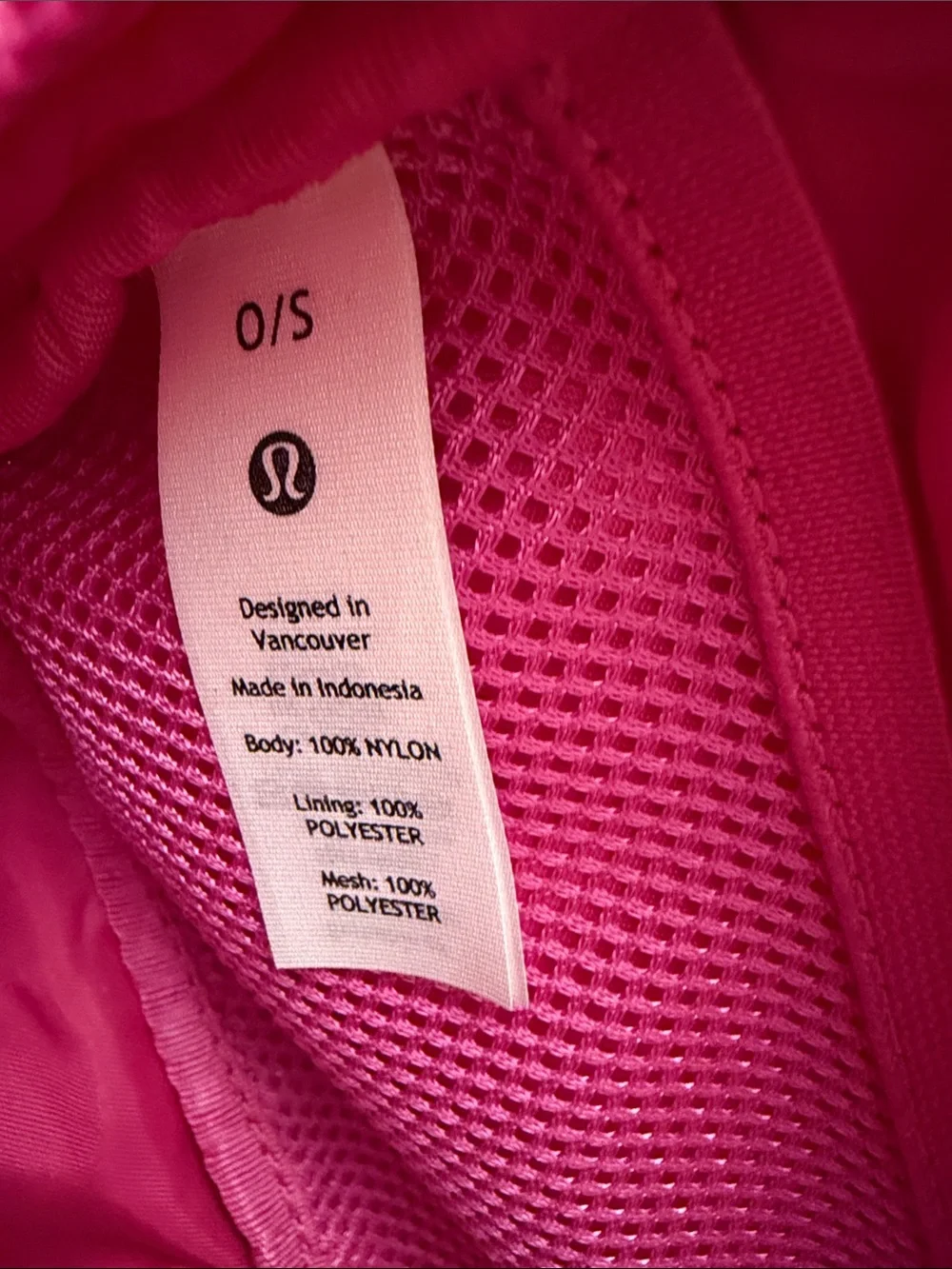 lululemon athletica hot Pink Crossbody Belt Bag